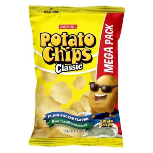 Jack N Jill Potato Chips Classic 130G