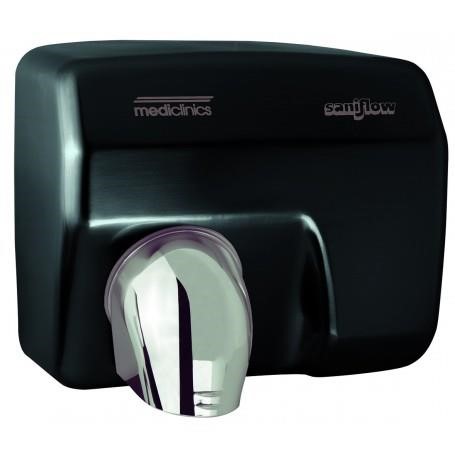 Mediclinics Saniflow Hand Dryer Auto  Black Steel