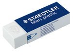 STAEDTLER 526 50 MARS PLASTIC ERASER FOR GRAPHITE ON PAPER AND MATTE DRAFTING FILM