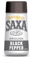 Saxa Pepper Black Picnic Pack 50g