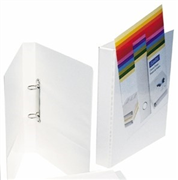 White Specialty Insert Binders
