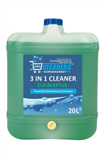 3 In 1 Disinfectant Cleaner Eucalyptus 20L