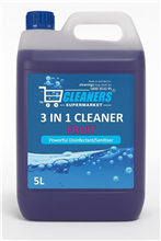 3 In 1 Disinfectant Cleaner Fruit 5L