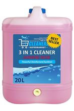 3 In 1 Disinfectant Cleaner Jasmine Rose 20L
