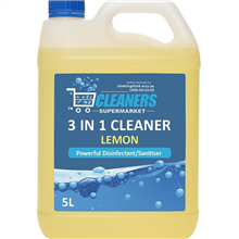 3 In 1 Disinfectant Cleaner Lemon 5L