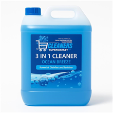 3 In 1 Disinfectant Cleaner Ocean Breeze 20L