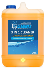 3 In 1 Disinfectant Cleaner Orange Mango 20L