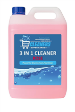 3 In 1 Disinfectant Cleaner Rose 5L