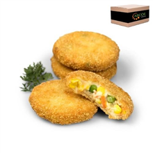 A  T CRUMBED VEGGIE PATTIE 30CTN