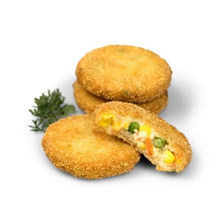 A  T CRUMBED VEGGIE PATTIE 6PK