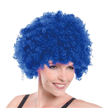 Afro Wig Blue