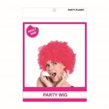 Afro Wig Pink