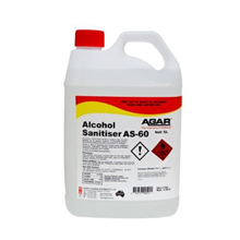 Agar Alcohol Sanitiser AS60 5L