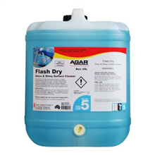 Agar Flash Dry Glass and Shiny Surface Cleaner 20L