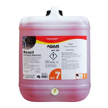 Agar React NonCaustic Detergent Degreaser 20L