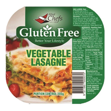 Allied Chef Lasagne Vegetable Gluten Free 200g