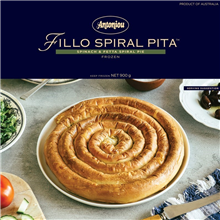 Antoniou Fillo Spiral Pita Spinach  Fetta 900G