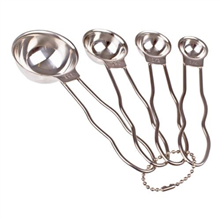 Appetito Measuring Spoon Set Stainless Steel 