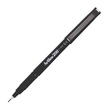 Artline 200 Pen 04mm Fine  Black