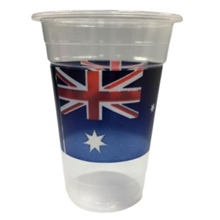 Aussie Day Plastic Cup 473ml 8pk 