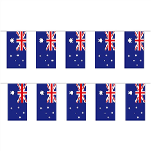 Aussie Flag Paper Bunting 8 piece 
