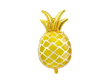 BALLOON FOIL 26 PINEAPPLE GOLD UNINFLATED
