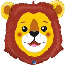 BALLOON FOIL 29 Lion Head Uninflated