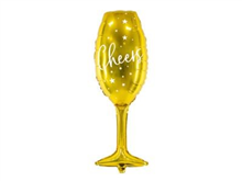 BALLOON FOIL 32 GLASS CHEERS 