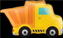 BALLOON FOIL 41 Dump Truck Uinflated 