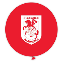 BALLOONS SUPPORTER DRAGONS 90CM 1PK UNINFLATED