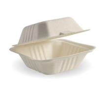 BIOPAK BIO CANE BURGER PACK 125SLV