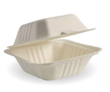 BIOPAK BIO CANE BURGER PACK 500CTN