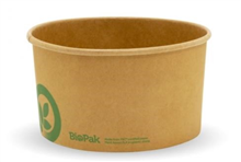 BIOPAK BIOBOARD KRAFT BOWL LGE 1000ML 400CTN