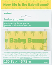 Baby Shower Measuring Tape Game 13922