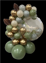 Balloon Arrangement Bubble With Mini Garland