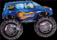Balloon Foil 14 Monster Truck Blue