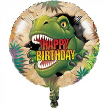 Balloon Foil 17 Hbd Dino Blast Uninflated