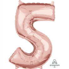 Balloon Foil 26 Rose Gold 5 Uninflated