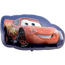 Balloon Foil 30 Cars Lightning Mcqueen Uninflated