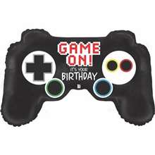 Balloon Foil 32 Controller Bday Uninflated 