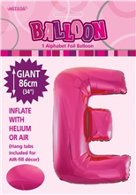 Balloon Foil 34 Hot Pink E