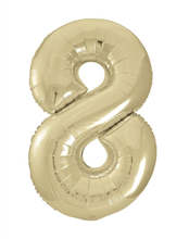 Balloon Foil 34 Luxe Gold 8 Uninflated 