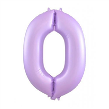 Balloon Foil 34 Matt Pastel Lilac 0 Uninflated