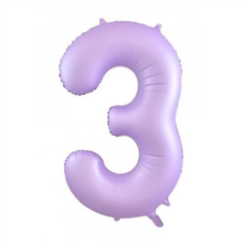 Balloon Foil 34 Matt Pastel Lilac 3 Uninflated