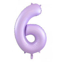 Balloon Foil 34 Matt Pastel Lilac 6 Uninflated