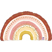 Balloon Foil 36 Boho Rainbow Uninflated