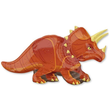 Balloon Foil 36 Triceratops Dinosaur Uninflated 