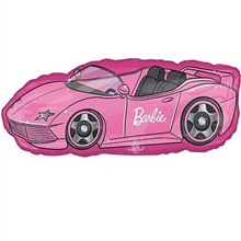 Balloon Foil 38 Barbie Roadster Uninflated 