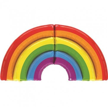 Balloon Foil 60 Rainbow Giant Uninflated 