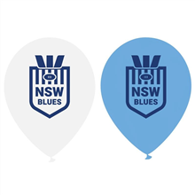 Balloons 30cm State Of Origin NSW 50pk